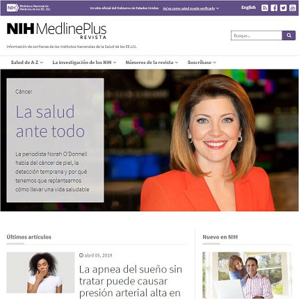 ‘MedlinePlus’ Magazine Launches New Bilingual Website | NIH Record